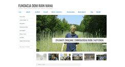 Desktop Screenshot of domrainmana.pl